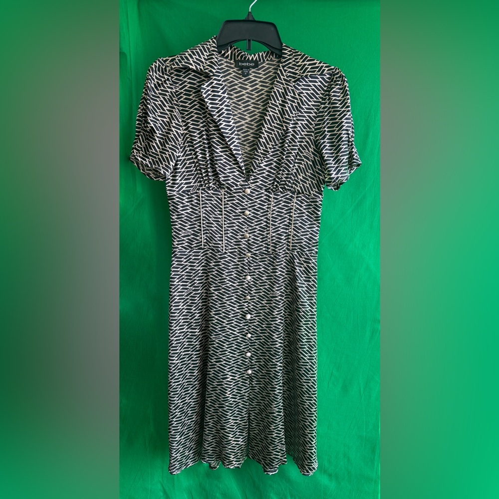 Bebe Dress Y2K Silk